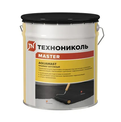 Фото №2 Праймер битумный Технониколь AquaMast, 3 литра