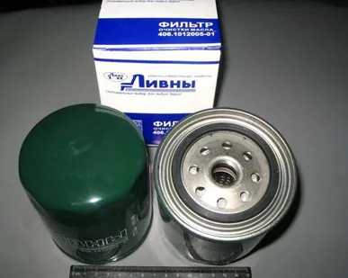 фото Фильтр масляный ГАЗ дв.405,406,409 (112мм) (АО "АВТОКОМ", г. Ливны) 406-1012005-01