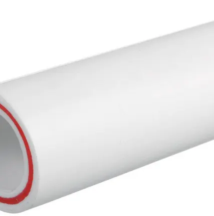 Фото №0 Труба полипропиленовая армированная стекловолокном 40*6,7мм, 2м