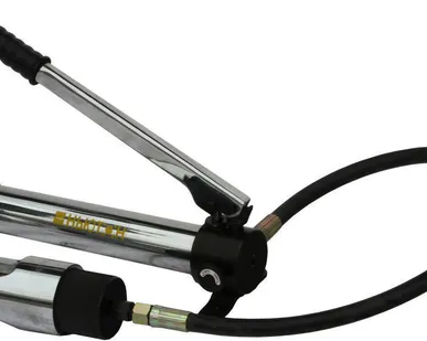 фото Механический ручной пресс НПГРН-120 для наконечников 6-120