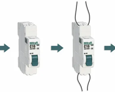 фото Заглушка клеммная пломбируемая новая КЗ-101 для ВА-101 18107DEK DEKraft