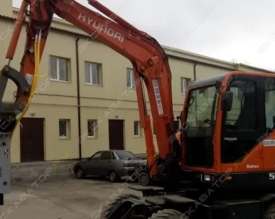 фото Аренда мини-экскаватора Hyundai R55-7A, Санкт-Петербург
