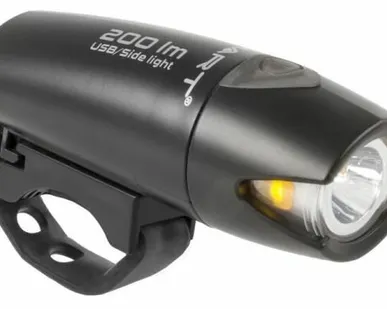 фото Фара Smart Polaris 200 люмен. mini-USB зарядка, черн.