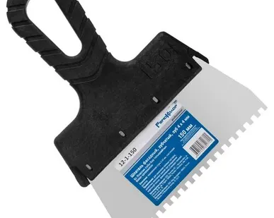 фото Шпатель фасадный зубчатый 100мм 4х4мм