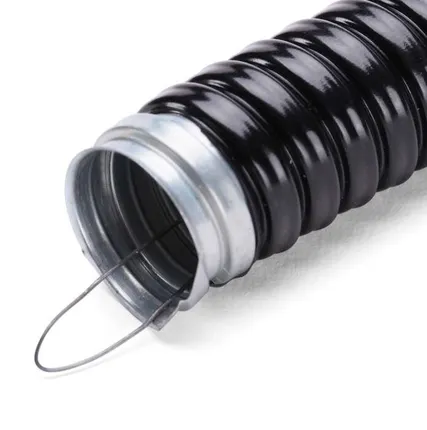 Фото №0 Металлорукав Р3-ЦПнг-LS 38 с протяжкой (уп.25м) Fortisflex 76651