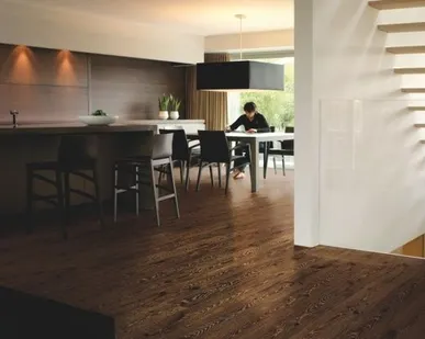 фото Ламинат Quick Step DESIRE UC3466 Дуб белый затемненный золотистый 32кл 8мм