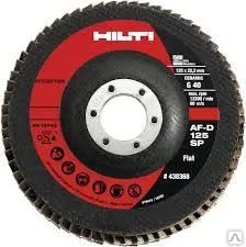 фото Диск лепестковый 125*2,5*22,23 шлиф. HILTI