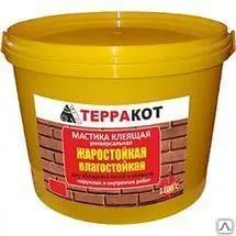 фото Мастика жаростойкая универсальная Терракот 2,5 кг