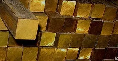 фото Квадрат латунный 5 ЛС59—1