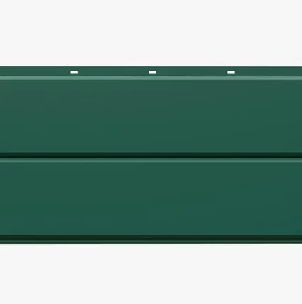 Фото №0 Сайдинг Потолочно-фасадная панель «Софит» Premium, 0.5 мм RAL 6026, Зеленый опал