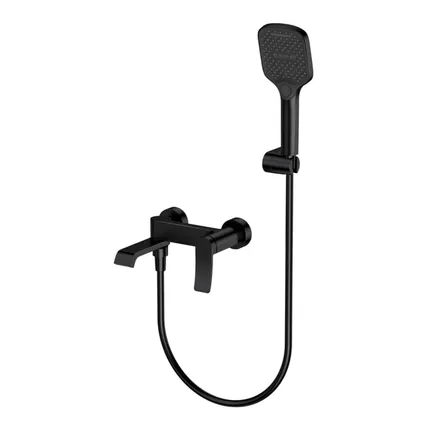 Фото №0 Смеситель для ванны Splenka S31.30.06 с поворотным изливом 182 мм, цвет: черный