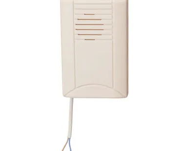 фото Звонок Зуммер-1-01 (2Т) двухтональный без кнопки проводной 220В Аврора 00-00000057