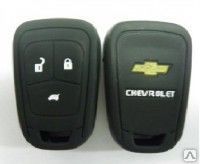 фото Чехол силиконовый Chevrolet черный (8052)