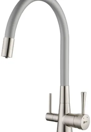 Фото №0 Смеситель Lemark Comfort LM3075BN-Silver для кухни с подключением к фильтру с питьевой водой