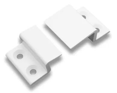 фото Деталь крепления "верх-низ" белая пластик
