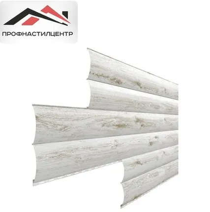 Фото №0 Сайдинг Lбрус-15х240 (ECOSTEEL_MA-01-Беленый Дуб-0.5)