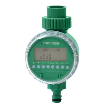 Фото №0 Автоматический таймер для полива/контроллер полива/таймер для подачи воды GA-322, шаровый