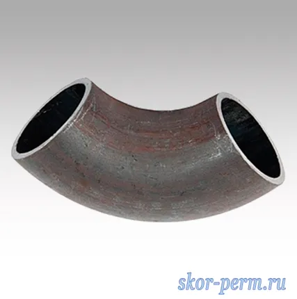 Фото №0 Отвод стальной крутоизогнутый 90° Ду100 (Дн114х6,0 мм) приварной