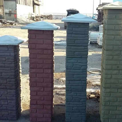 Фото №0 Декоративный элемент наборного (заборного) столба