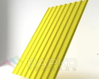 фото Профлист НС-20 - 1150 мм (1100 мм) 00000324/7 RAL 1018 Полиэстер 0.7