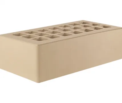 Фото №0 Кирпич лицевой одинарный 1 НФ слоновая кость гладкий