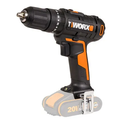 Фото №0 дрель-шуруповерт ударная WORX WX370.9 50Нм 20В Li-Ion без АКБ и ЗУ