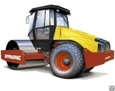 фото Аренда катка грунтового вибрационного Dynapac CA150/150D