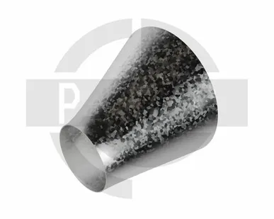 фото Переход 426х10-325х8 оцинкованный эксцентрический сварной