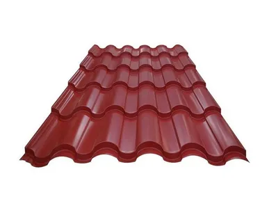 фото Металлочерепица (RAL 3005) красное вино 1190х2250х0,5мм (2,68м2)