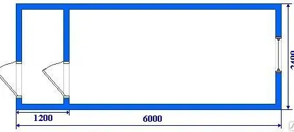 Фото №0 Бытовки строительные Тип 3 ПАНЕЛИ ПВХ