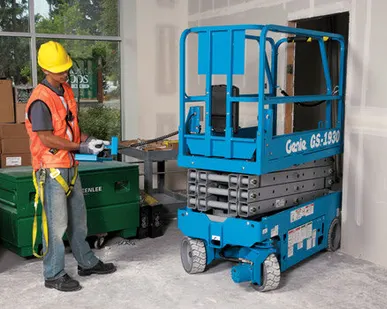 фото Ножничные электрические подъемники Genie GS1930 в аренду