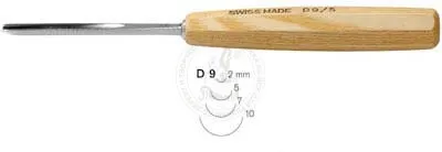 Фото №0 № D 9/10 Прямая полукруглая компактная стамеска Pfeil