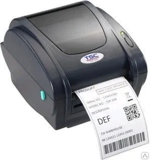 Фото №0 Принтер TSC TDP-244 (термопринтер, 203 dpi, шир 108 мм, 102 мм/сек, USB2.0)