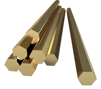 фото Шестигранник бронзовый  БрАМц 9-2, 60 мм