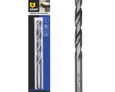 фото Сверло по металлу GRAFF, 9.0мм