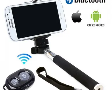 фото Штатив с Bluetooth для создания снимков selfie