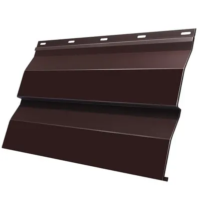 Фото №0 Сайдинг Корабельная доска ПЭ-МП RAL 8017