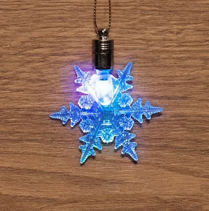 Фото №0 Фигура светодиодная подвесная "Снежинка"7х6см Neon-Night 501-094