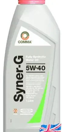 Фото №0 Моторное масло COMMA SYN1L 5W-40 синтетическое 1 л