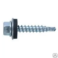 фото Саморез кровельный 4,8х29 с прокладкой 250 шт, шт