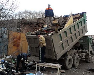 фото Вывоз мусора