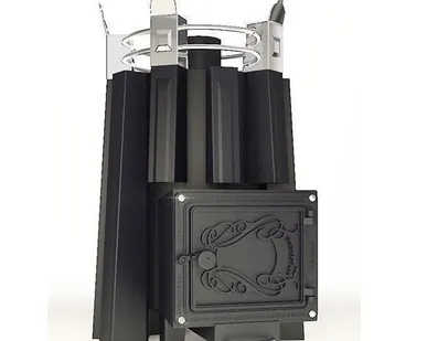 фото Печь для бани Добросталь ФРЕДЕРИКА с чугунной дверкой