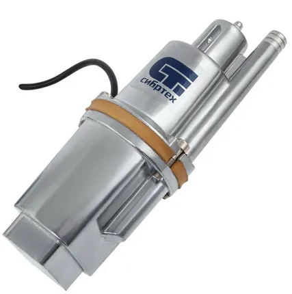 Фото №0 Вибрационный насос СВН300-10, верхний забор, 300 Вт, напор 75 м, 1200 л/ч, кабель 10 м Сибртех, 1200 л/ч