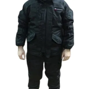 фото Костюм Горка 5 на флисе демисезонный на молнии чёрная