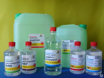Фото №0 Растворители