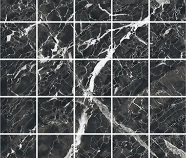 фото Мозаика Kerranova Black&White K-61/CR(LR)/m14 30,7x30,7х1