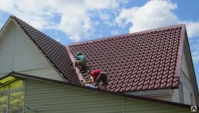 Фото №0 Монтаж кровли