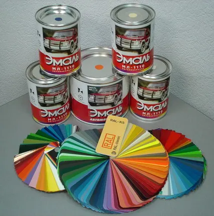 Фото №0 Автоэмаль МЛ-1110 ярко-зеленая Ярославль