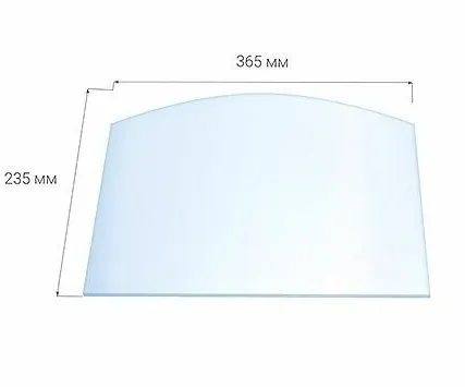 Фото №0 Стекло для каминной дверки Везувий 222 Арка