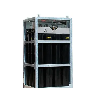 фото Моноблок газовый на 12 баллонов МБ-12-40-150 для азота